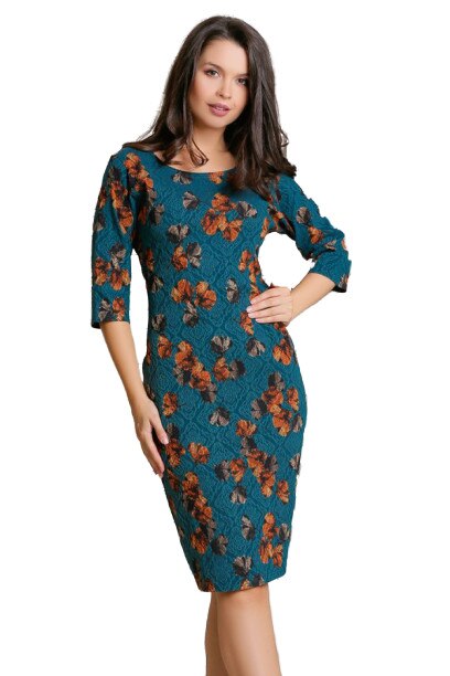 Rochie Natalie, Verde marin