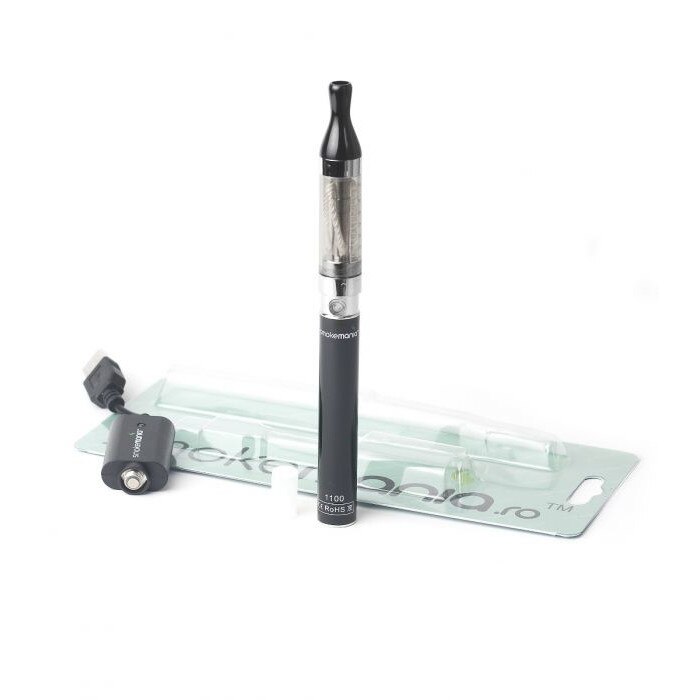 Set Blister EGO T2 ,1100mAh ,2.4ml ,Negru