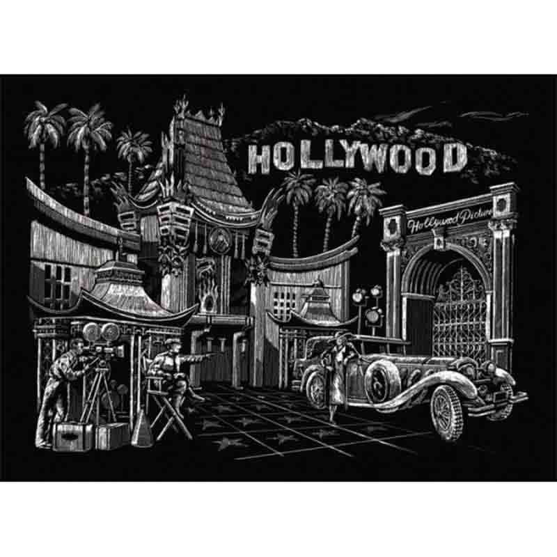 Set gravura, Royal Langnickel - Famous Places, 09 - Hollywood
