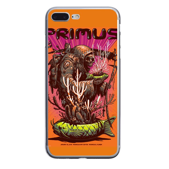 Husa silicon portocalie iPhone 7 plus Primus