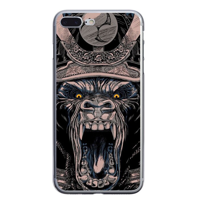 Husa silicon neagra iPhone 8 plus Gorilla Ninja