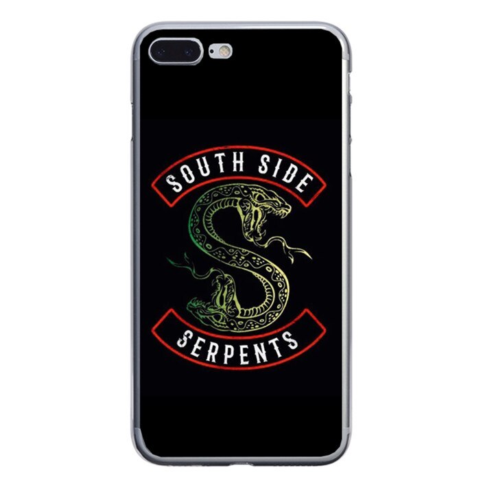 Husa silicon neagra iPhone 8 plus South Side