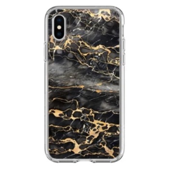 Husa silicon gri iPhone XS MAX Gold Marble Husa silicon gri iPhone XS MAX Gold Marble