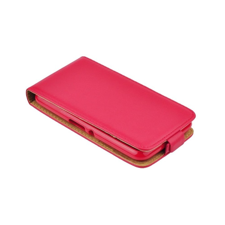 Кейс за iPhone 6 Plus 5.5, еко кожа, флекси, червен