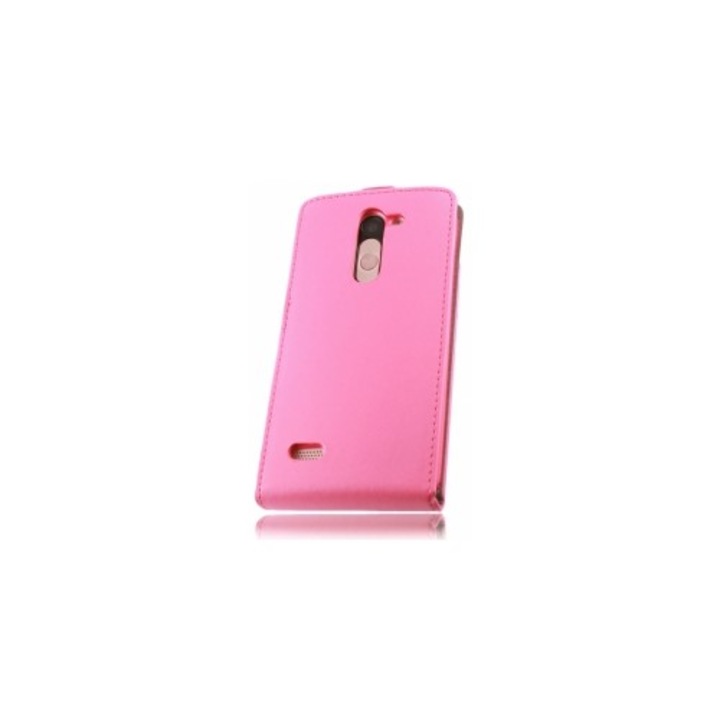 Калъф LG Bello D337, Еко кожа, флекси, розов