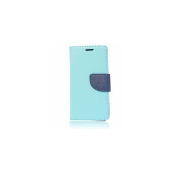 Husa Microsoft Lumia 430, Fancy, piele eco, bleu Husa Microsoft Lumia 430, Fancy, piele eco, bleu
