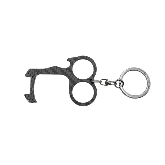 Breloc BlackStuff No Touch Tool Evita contactul cu suprafete murdare: clante, pos-uri, bancomate, butoane de lift; desfacator sticla