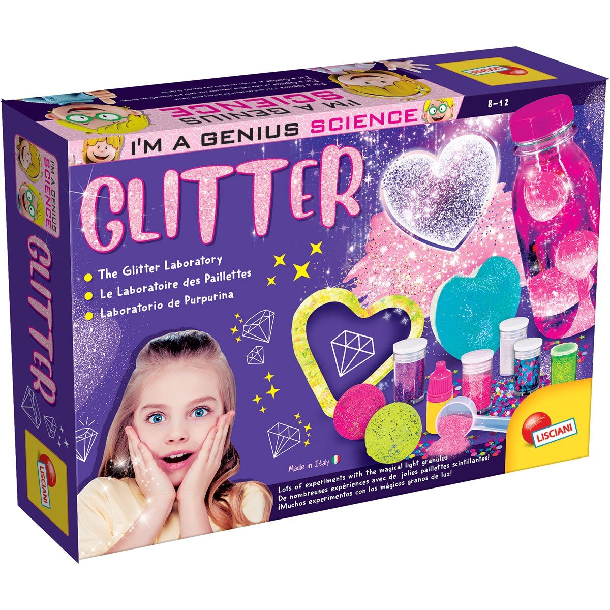 Experimentele micului geniu LISCIANI Fabrica de sclipici