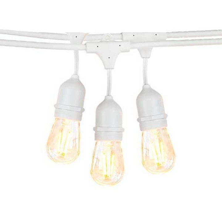 LED füzér 6xE27 10M fehér