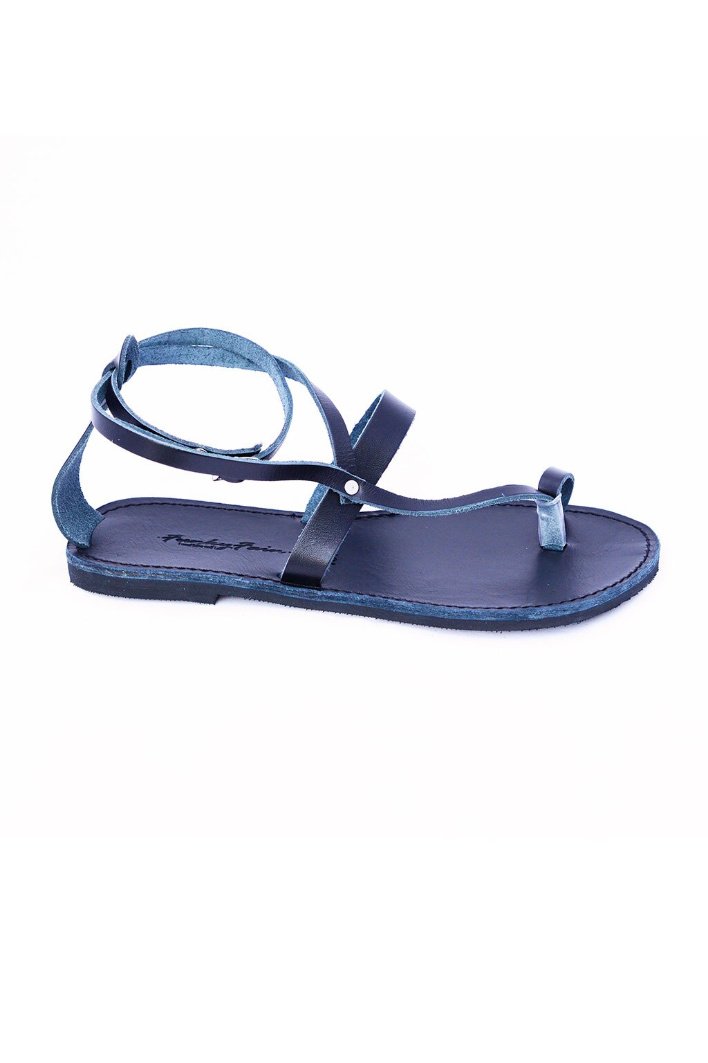 Sandale dama piele naturala FUNKY TOUCH, negru - marime 37