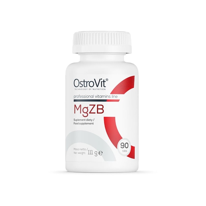 OstroVit MgZB, magnézium + cink + B6 90 tabletta