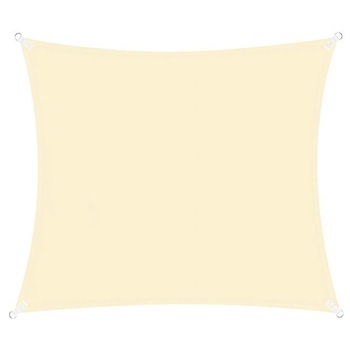 Prelata soare / vela umbrire patrata 4.0 x 4.0 m, ecru Prelata soare / vela umbrire patrata 4.0 x 4.0 m, ecru
