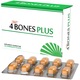 4 Bones Plus, Sun Wave Pharma, Calciu, magneziu, vitamina D3 pentru sănătatea sistemelor osos și muscular, 30 comprimate