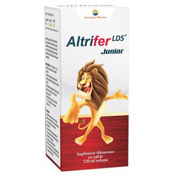 Supliment alimentar Altrifer LDS Junior solutie Sun Wave Pharma, 120 ml Supliment alimentar Altrifer LDS Junior solutie Sun Wave Pharma, 120 ml