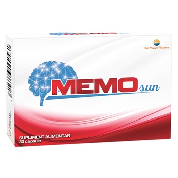 Supliment alimentar Memosun Sun Wave Pharma, 30 capsule Supliment alimentar Memosun Sun Wave Pharma, 30 capsule