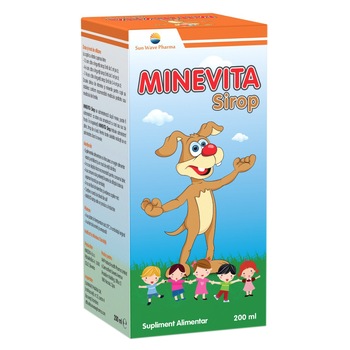 Sirop Minevita Sun Wave Pharma, 200 ml Sirop Minevita Sun Wave Pharma, 200 ml