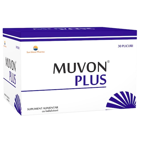 Alte suplimente alimentare Muvon Plus, 30 plicuri, Sunwave 