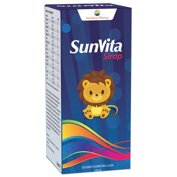 Sunvita sirop Sun Wave Pharma, 120 ml Sunvita sirop Sun Wave Pharma, 120 ml