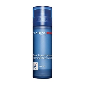 Fluid Hidratant SPF 20 Clarins Men Super Moisture Lotion, Barbati, 50 ml Fluid Hidratant SPF 20 Clarins Men Super Moisture Lotion, Barbati, 50 ml