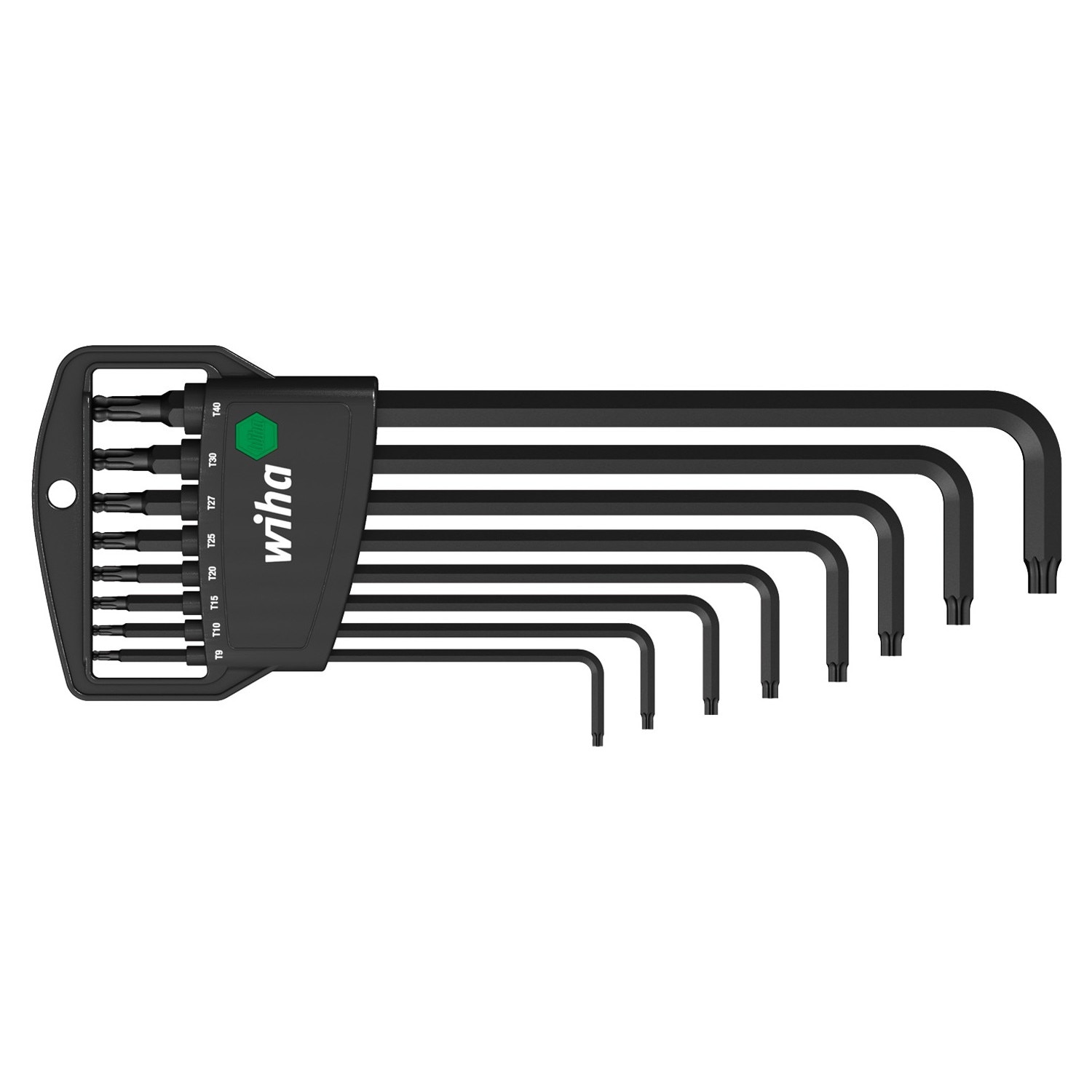 Set chei imbus cu profil Torx, T9-T40, 8 buc, deschidere 25°, Wiha