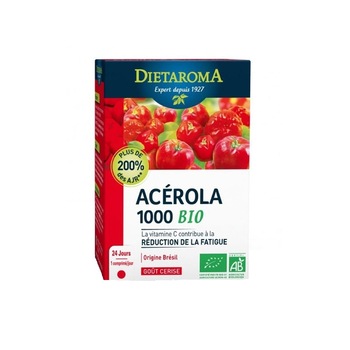 Dietaroma Acerola 1000mg 24 comprimate Dietaroma Acerola 1000mg 24 comprimate