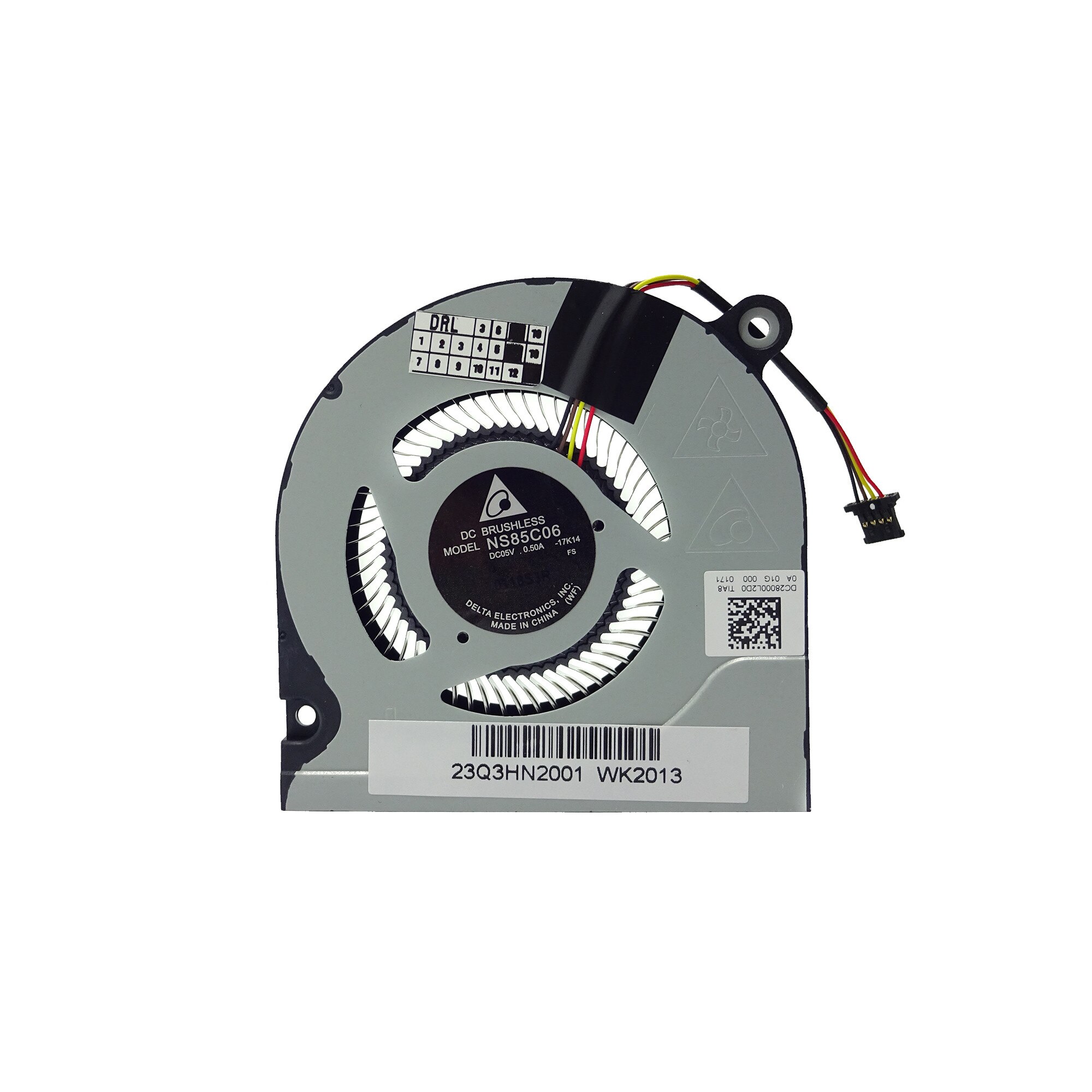 Cooler original laptop Acer, material metalic, pentru Predator Helios 300 G3-572, PH315-51, PH317-51, PH317-52, Nitro 5 AN515-51, AN515-52, AN515-53, placa video Nvidia GTX 1050