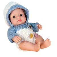 Papusa Mappy - Baby so lovely, Cute, alb/albastru, 20 cm