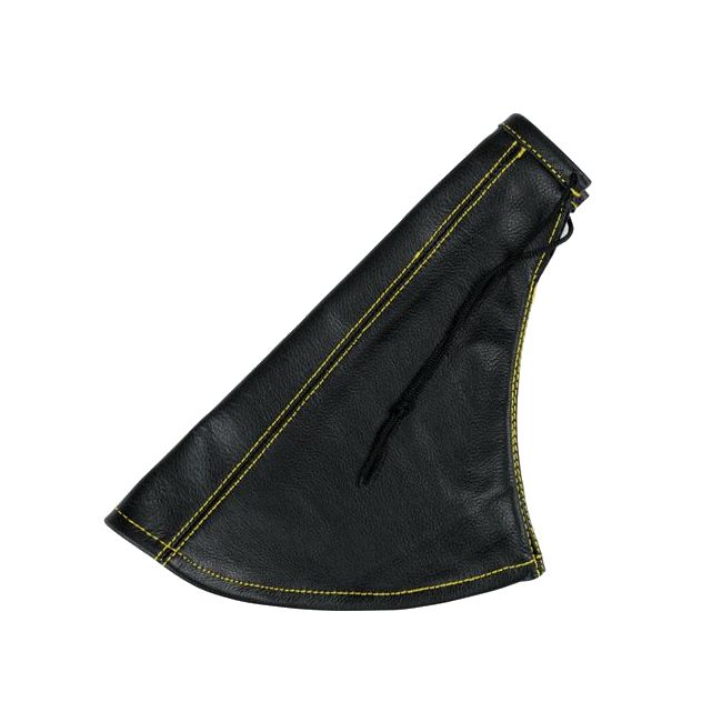 Manson pentru frana de mana Exclusive, negru/galben