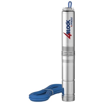 Pompa submersibila apa curata Pedrollo 4BLOCK m2/12,putere 750 W,corp otel inoxidabil,debit 60 l/min,refulare 94 m,absorbtie 60 m,cablu 20 m, rezistenta la nisip 200 mg/mc Pompa submersibila apa curata Pedrollo 4BLOCK m2/12,putere 750 W,corp otel inoxidabil,debit 60 l/min,refulare 94 m,absorbtie 60 m,cablu 20 m, rezistenta la nisip 200 mg/mc