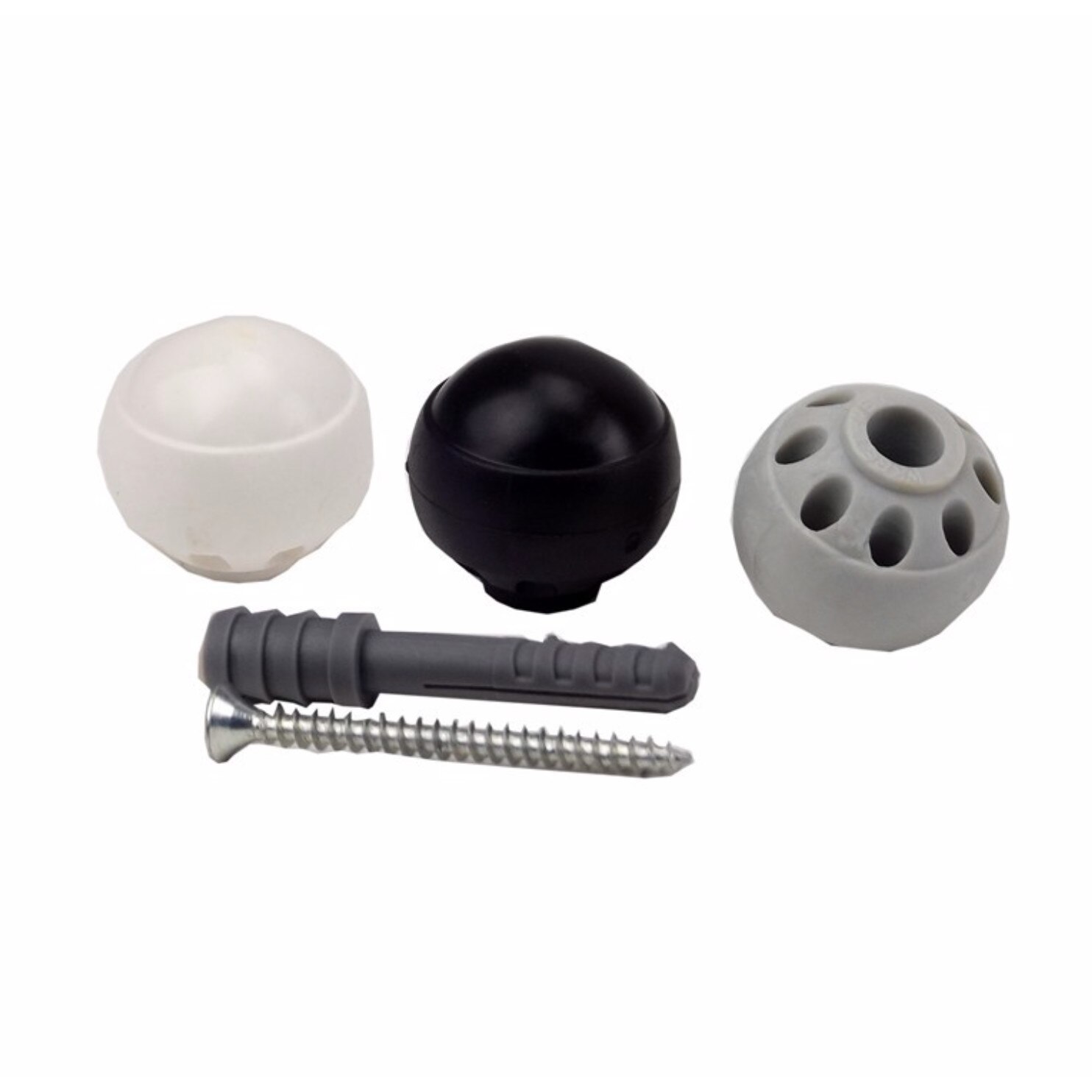 Set 3 opritoare usa bodbb, 8 X 60 MM Gri