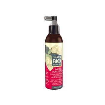 Balsam express pentru par, cu extract de seminte de Chia si Trandafir, Bio, 200g Balsam express pentru par, cu extract de seminte de Chia si Trandafir, Bio, 200g