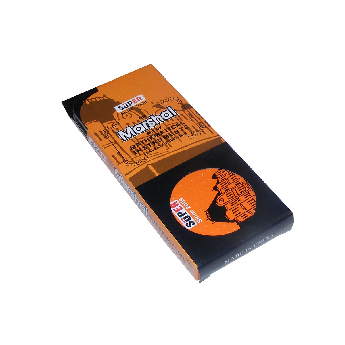 Trusa geometrie metalica, Marshal Super, 9 piese