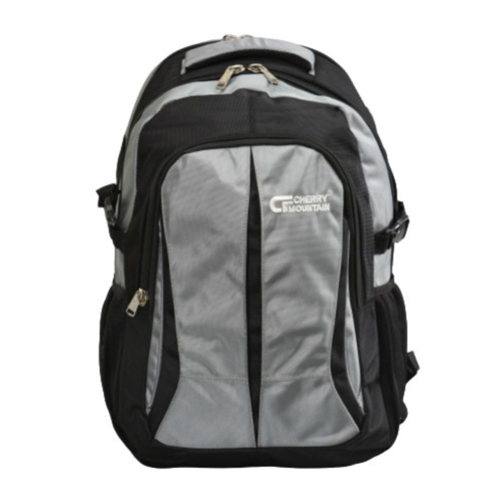 Rucsac pentru laptop, 15.6", 35x50x20 cm, Gri/Negru