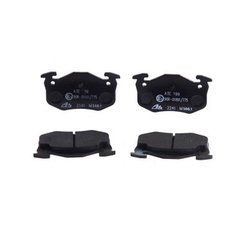 Placute frana PEUGEOT 206 hatchback 2A C ATE 13046038232 Placute frana PEUGEOT 206 hatchback 2A C ATE 13046038232