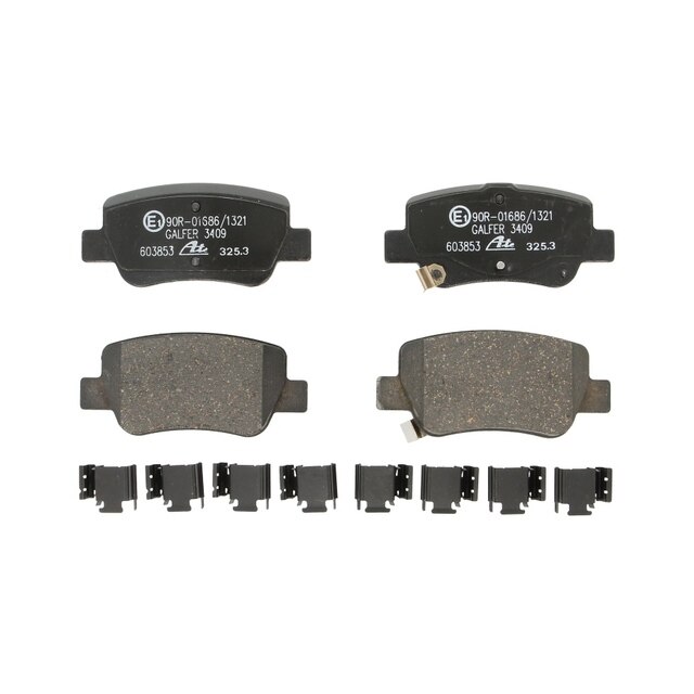 Placute frana TOYOTA AVENSIS combi ZRT27 ADT27 ATE 13046038532