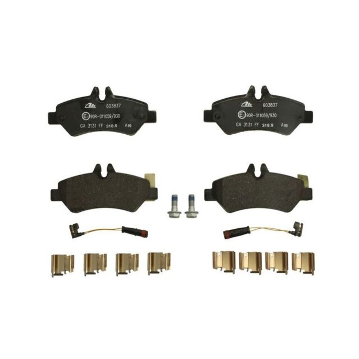 Fékbetétek MERCEDES-BENZ SPRINTER 3 5-t karosszéria 906 ATE 13046038372