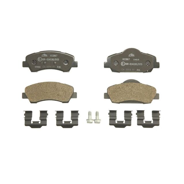 Placute frana CITROEN C-ELYSEE ATE 13046038672