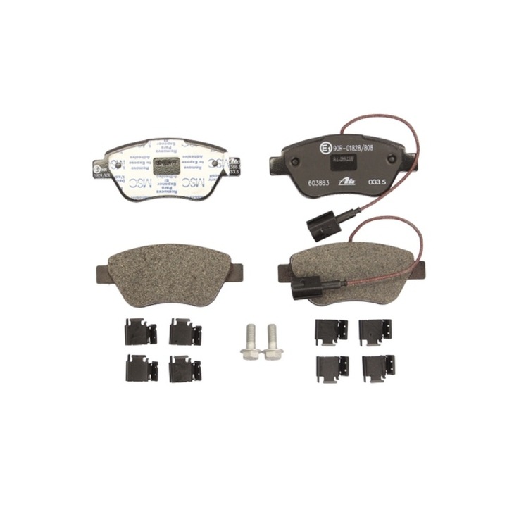 Fékbetétek PEUGEOT BIPPER AA ATE 13046038632