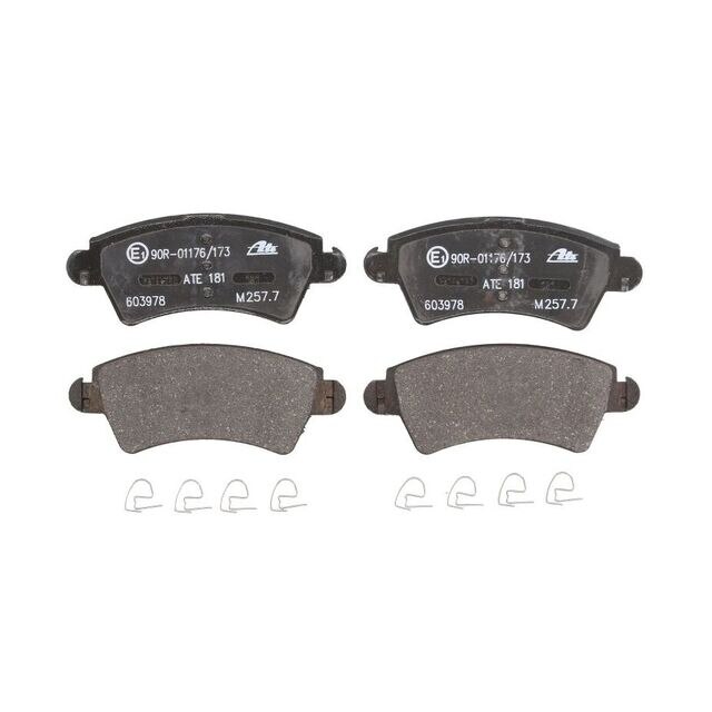 Placute frana PEUGEOT 206 CC 2D ATE 13046039782