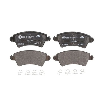 Placute frana CITROEN XSARA Break N2 ATE 13046039782 Placute frana CITROEN XSARA Break N2 ATE 13046039782