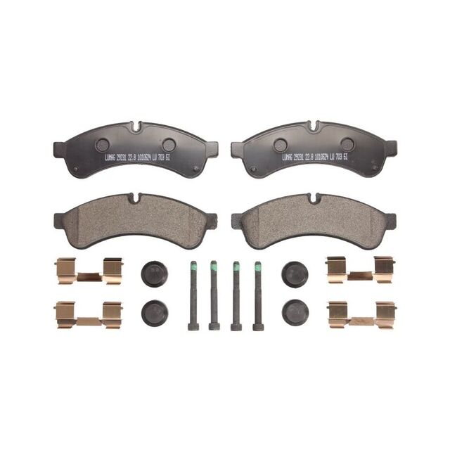 Placute frana IVECO DAILY IV autobasculanta ATE 13046048292