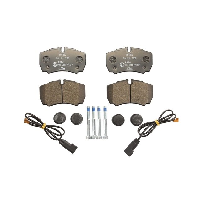 Placute frana FORD TRANSIT platou sasiu ATE 13046048622