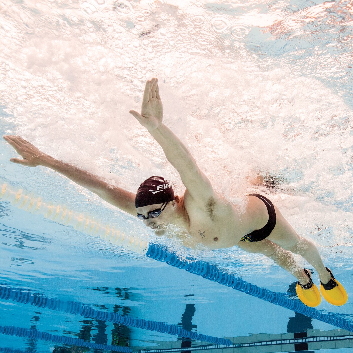 Pinne Positive Drive Finis - Per Allenamento Nuoto - Regolabili - Foto 7