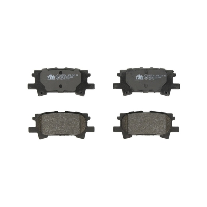 Fékbetétek LEXUS RX MHU3 GSU3 MCU3 ATE 13046057342