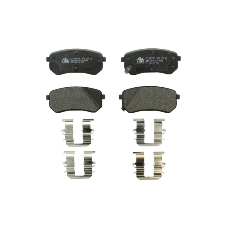 Placute frana KIA PICANTO BA ATE 13046057752