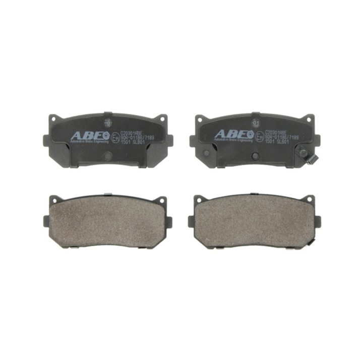 Fékbetétek KIA CARENS II FJ ATE 13046058712