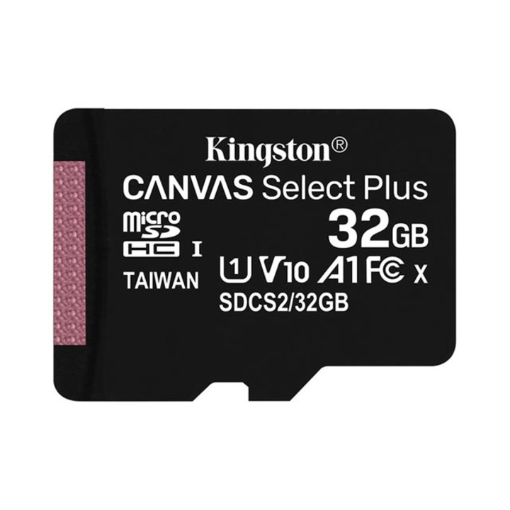 Kingston Canvas Select Plus 32Gb Micro SD kártya, 100 Mb/s