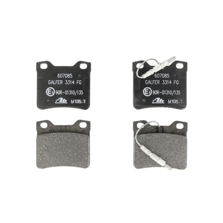 Fékbetétek MERCEDES-BENZ VITO busz 638 ATE 13046070852