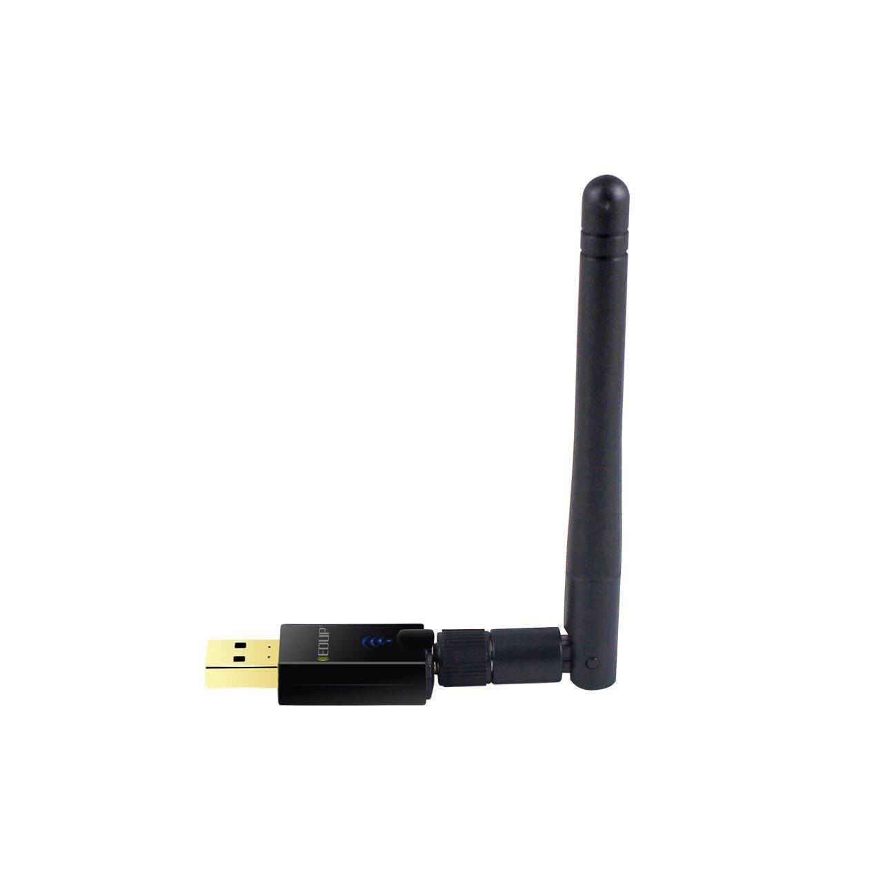 Adaptor wireless Wi-Fi EDUP EP-DB1607, 2.4Ghz / 5Ghz 600Mbps, Negru