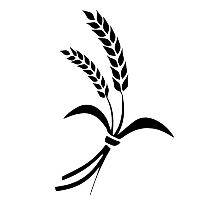 Sablon decorativ Field of glory, plastic, maro, A4